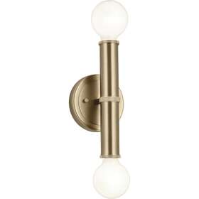 55159cpz Kichler Lighting Torche Wall Sconce Champagne Bronze