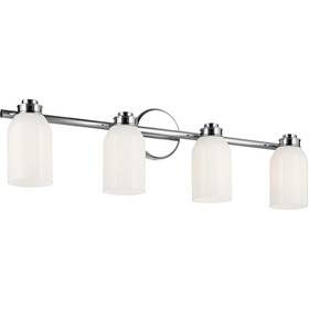 55203ch Kichler Lighting Shae 4 Light 32 Inch Chrome Vanity Wall 55203ch Kichler Lighting Shae 4 Light 32 Inch Chrome Vanity Wall