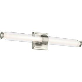 Kichler Lighting 783927055062 55238niled Laurene Bathroom Vanity Light Brushed Nickel