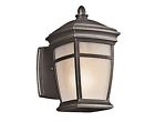 49270rz Kichler Set Used 4 Aluminum Outdoor Gently Lighting Mcadams Sconce