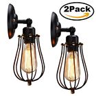 Kingsocecv1486 Kingso Wire Cage Wall Sconce Pack Dimmable Metal Industrial Light Kingsocecv1486 Kingso Wire Cage Wall Sconce Pack Dimmable Metal Industrial Light