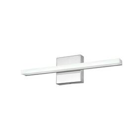Ves3024 Kinyota Modern Led Vanity Light 16in 9w Chrome Daylight White Over Mirror Bathroom