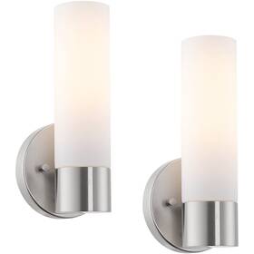 Kira Home Rv-w2537-1-bn-s2 Sol 10 Inch Set Of 2 Modern Wall Sconce With Brushed Nickel 2-pack
