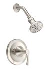 634462 Kit Nickel Valve 1-handle Brushed Antioch Trim Faucet Included Shower