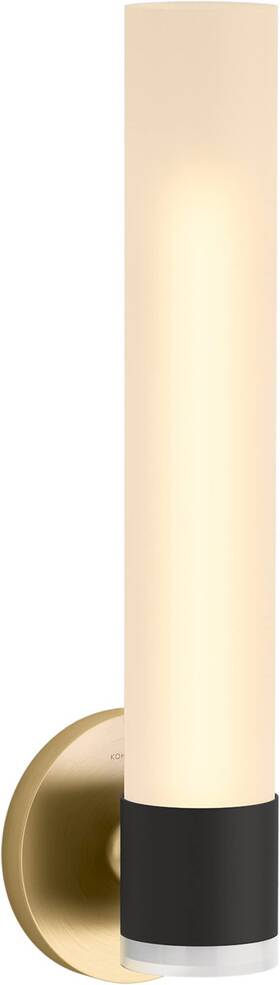 32375-sc01-bml Kohler Artifacts Bathroom Vanity Light Fixture Single Wall Sconce Lighting