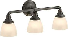 Kohler 885612940483 Devonshire Bathroom Vanity Light Fixture Wall Sconce Lighting Positi