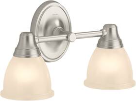 Kohler 885612946348 Forte Bathroom Vanity Light Fixture Wall Sconce Lighting Position Facing Up