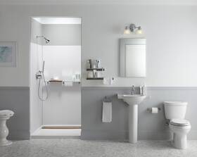 Kohler 885612946355 Forte Bathroom Vanity Light Fixture Wall Sconce Lighting Position Facing Up