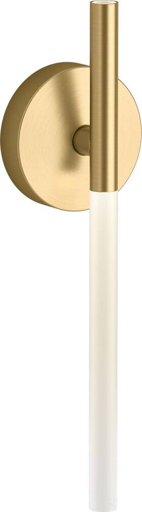 23463-scled-2gl Kohler 885612956514 Components Led Scone 1 Light Brushed Moderne Brass