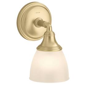 10570-2gl Kohler Lighting 10570 Devonshire 9 Inch Tall Bathroom Sconce - Brushed Moderne Brass