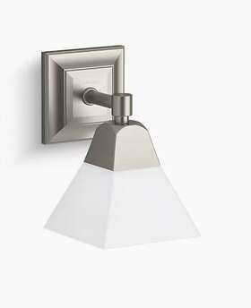23686-sc01-bnl Kohler Lighting 23686-sc01 Memoirs 6 Inch W 1 Light Wall Sconce - Nickel