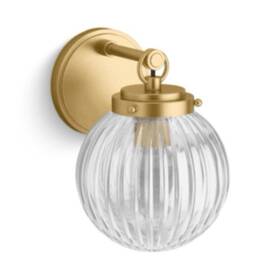 Kohler Lighting 32252-sc01-2gl Embra By Studio Mcgee 9in Bathroom Sconce Brass