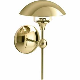27944-sc01 Kohler Lighting 885612891501 Vorleigh 15 Tall 1 Light Adjustable Dome Wall Sconce