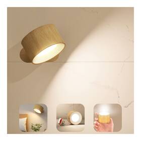 Koopala 653945993502 Led Sconces Wall Mounted Lamps With Rechargeable Battery Operated Usb