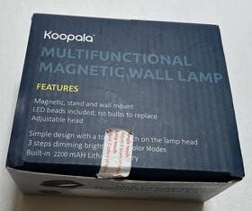 Wood1 Koopala Wall Mounted Lamp With Rechargeable Battery Operated Usb