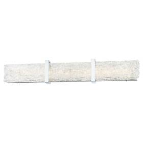 P1384-077-l Kovacs Chrome/clear Forest Ice 33 Inch W Led Vanity Light P1384-077-l Kovacs Chrome/clear Forest Ice 33 Inch W Led Vanity Light