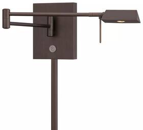 P4318-647 Kovacs Bronze Light 1 6.25 Inch H Led Plug In Wall Sconce