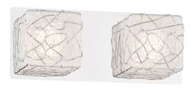 P5292-077-l Kovacs P5292-l Livewire 2 Light Led Bathroom Vanity - Chrome