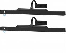 Kryoza 445051788713 2-pack 16 Inch Motion-activated Rechargeable Picture Lights Cordless Wall Sconces