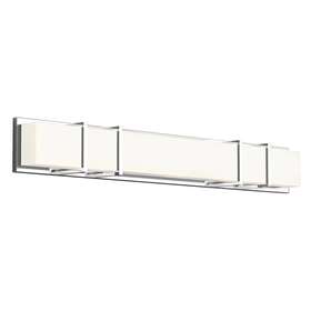 Vanity-5.13 Kuzco Lighting Vl61638-ch Alberni - 45w Led Bath Inches Tall And 38