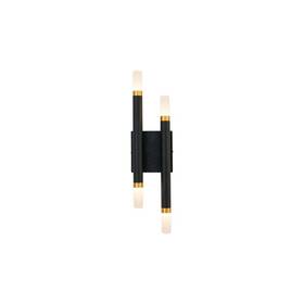 Sconce-18.38 Kuzco Lighting Ws19705-bk Draven - 14w Led Wall Inches Tall And