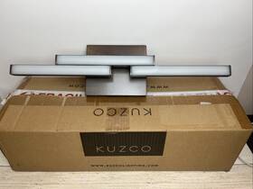 Vl52718 Kuzco Anello Minor 18-1/2 Inch Led Vanity Bronze/frosted Acrylic Light -