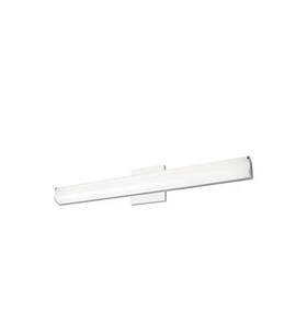 Vl61224-ch Kuzco Longitude 24 Inch Led Vanity Chrome/white Acrylic Diffuser -