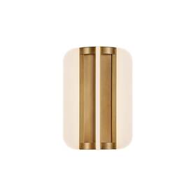 Wv336710vb Kuzco Alora Anders 10 Inch Led Wall/vanity Vintage Brass/acrylic Guide -