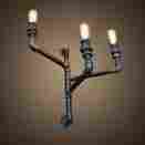 L0098 864w Perfectshow Wall Lamp Industrial Water Pipe 3 Lights Vintage Metal Sconce Lighting Shade 733281272827