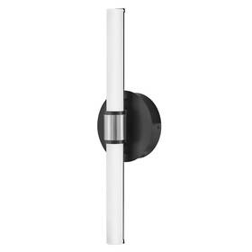 85600bk-cm Lark Kai 10.00-watt Integrated Led Black With Chrome Accents Bath