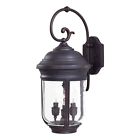 8811-57 Lavery Amherst Bronze Wall Roman 3 Mount Minka Light Finish