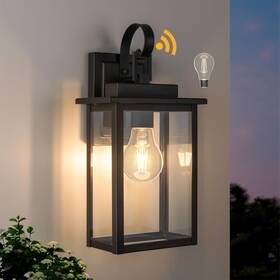 Xg7042o-1bk Lawyettle Dusk To Dawn Outdoor Wall Light Fixture Bu