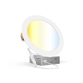 Wen-dl6-12w-dim-5cc-wd.1pk Ledmyplace.com Recessed Lighting 6 Inch 12w Led Ceiling Light With Junction Box