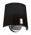 16619-026 Light Lati Contemporary Black Eurofase Modern Wall Sconce Chrome