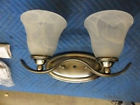44360-965 Light Sea 2 Bathroom Gull Lighting Antique Rialto Wall Vanity Nickel