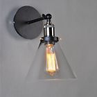 Light Wall Vintage Metal Industrial Lamp Diy Lighting Retro Glass