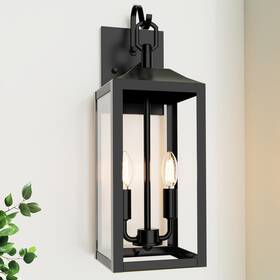 Lhw03-c18-mb Lightania 18ftft Large Outdoor Wall Lights Exterior Waterproof Modern Sconce Light
