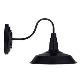 Lightess 740690063731 Black Wall Sconces Lighting Gooseneck Industrial Barn Lights Vintage Farmhous
