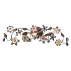 20075 Lighting 3 Light Fiore Rust Deep Elk Collection 3-lt Cristallo Vanity