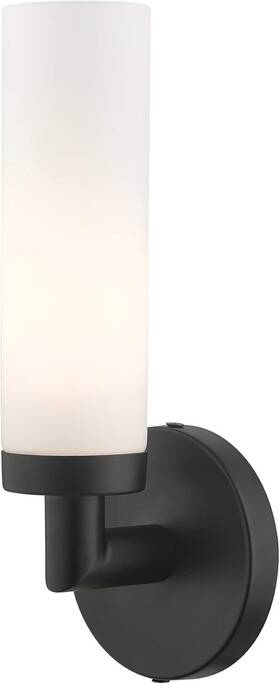 10103-04 Lighting 313042554524 Aero Collection Ada 1-light Wall Sconce Light With Satin Opal
