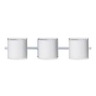 3ws-7180sf Lighting Silve Pogo 3 Besa White Bathroom Light Vanity