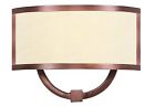 6290-70 Lighting Bronze Sconce Vintage Livex Ridge Wall Park