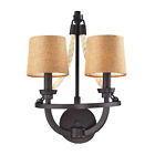 63010-2 Lighting Elk Rope 2 Wall Bronze Light Aged Sconce Collection Natural 63010-2 Lighting Elk Rope 2 Wall Bronze Light Aged Sconce Collection Natural