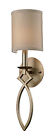31120-1 Lighting Aged Finish Transitional Sconce Estonia Elk Wall Silver