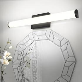 A-lvf23-24d25ccbk Lighting Corp Led 24 Inch Wall Mount Vanity Fixture 25w 2600lm 3000k-5000k 120v 3