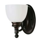 34141 Lighting Globe Sconce Oil Bronze Rubbed Wall Rob Trans