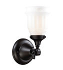 66211-1 Lighting Oiled Bath Quinton Vanity Sconce- Elk Collection Parlor Bronze