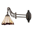079-tb-03 Lighting Tiffany Mix--match Bronze Sconce Elk Stained Wall Glass