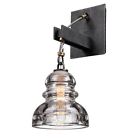 B3131 Lighting Troy Wall Sconce 1 Park Menlo Light Silver
