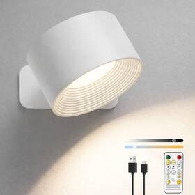 Iuhb3223ddwq Lights Of Sweden - Us Wall Lamps Rechargeable Infinity With White